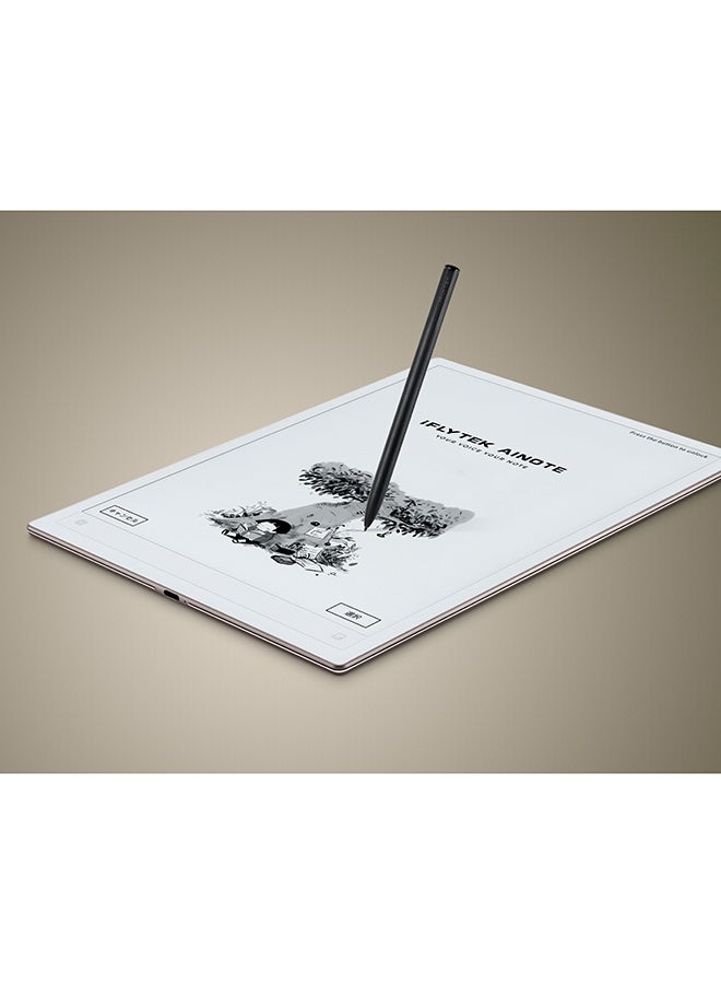 iFLYTEK تابلت الكتابة الرقمية AINOTE 2، شاشة E-ink، دفتر إلكتروني مع قلم ستايلس مع سماعات أذن لاسلكية Viaim RecDot الذكية باللون الأسود - Image 3